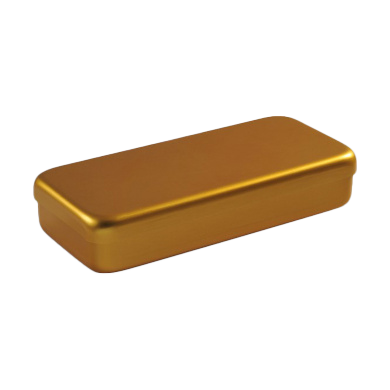 Boite de stérilisation jaune