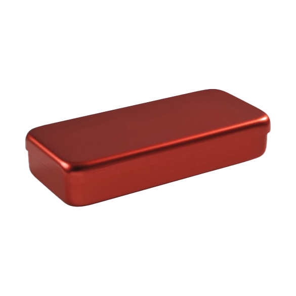 Boite de stérilisation rouge